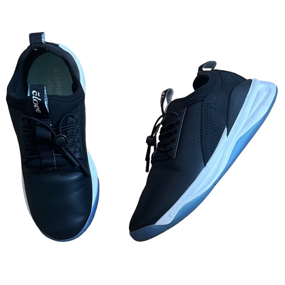 Clove Women's Classic Night Shift Sneakers Healthcare Nursing Shoes, 8 US Black